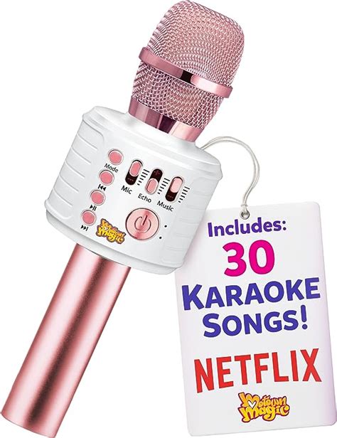 Mptown magic bluetooth karaoke microphone